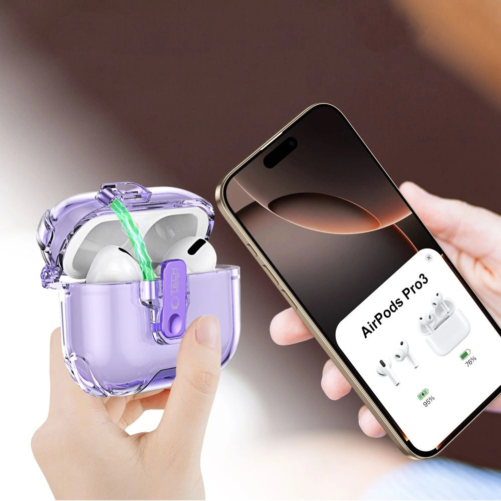 Etui Tech-Protect Bounce Pro na AirPods Pro 3 - różowe – zdjęcie 6