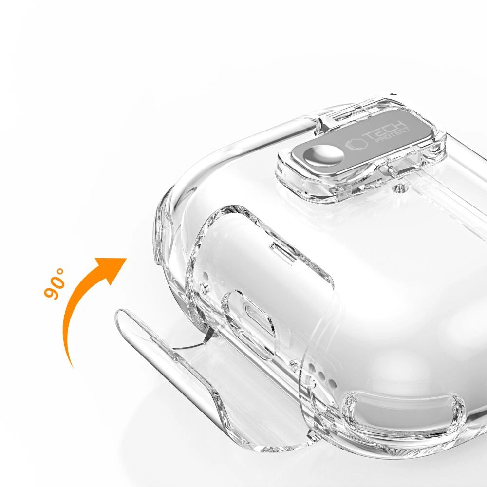 Etui Tech-Protect Bounce Pro na AirPods Pro 3 - przezroczyste – zdjęcie 11