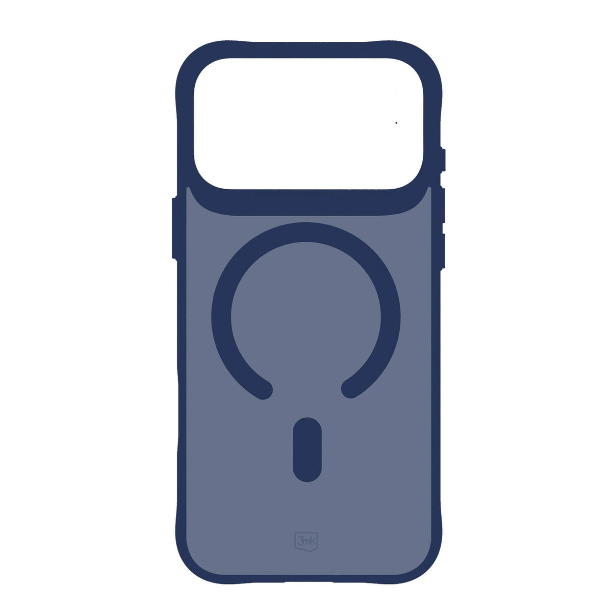 Etui 3mk Smoke MagCase na iPhone 17 Pro - niebieskie-półprzezroczyste – zdjęcie 4