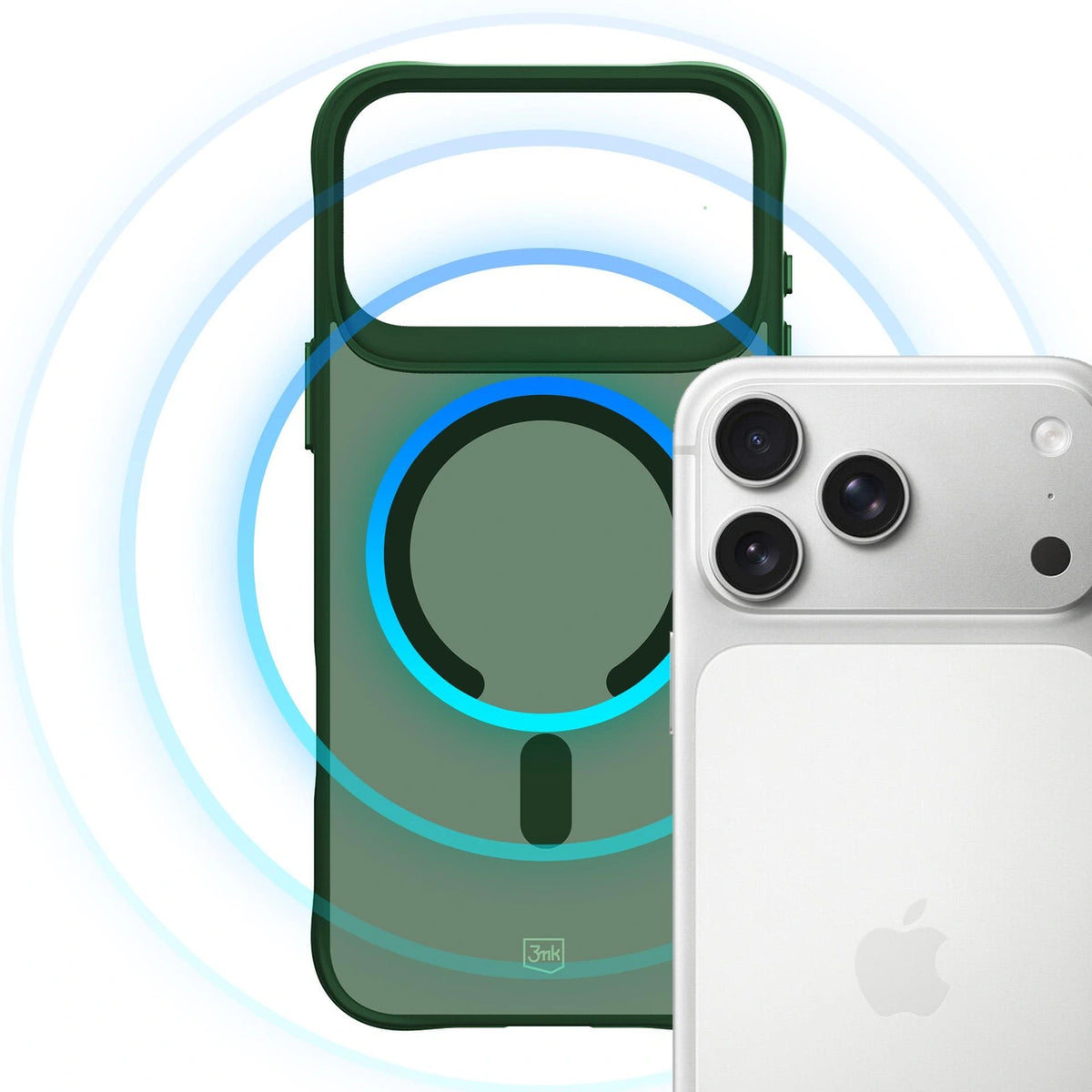 Etui 3mk Smoke MagCase na iPhone 17 Pro Max - zielone – zdjęcie 3
