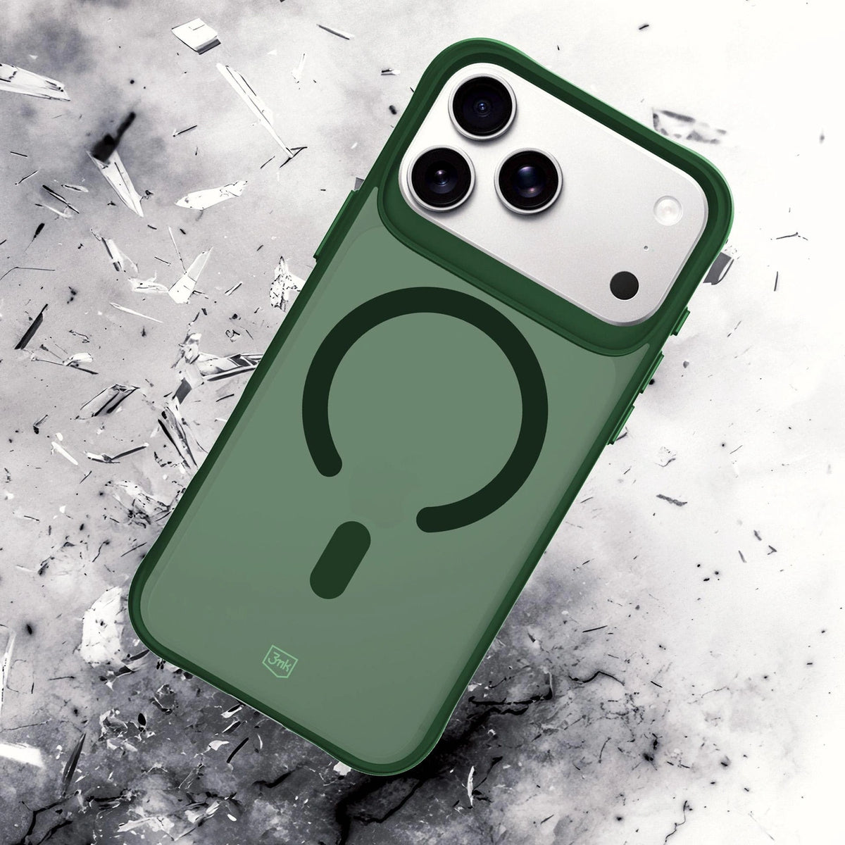 Etui 3mk Smoke MagCase na iPhone 17 Pro Max - zielone – zdjęcie 6