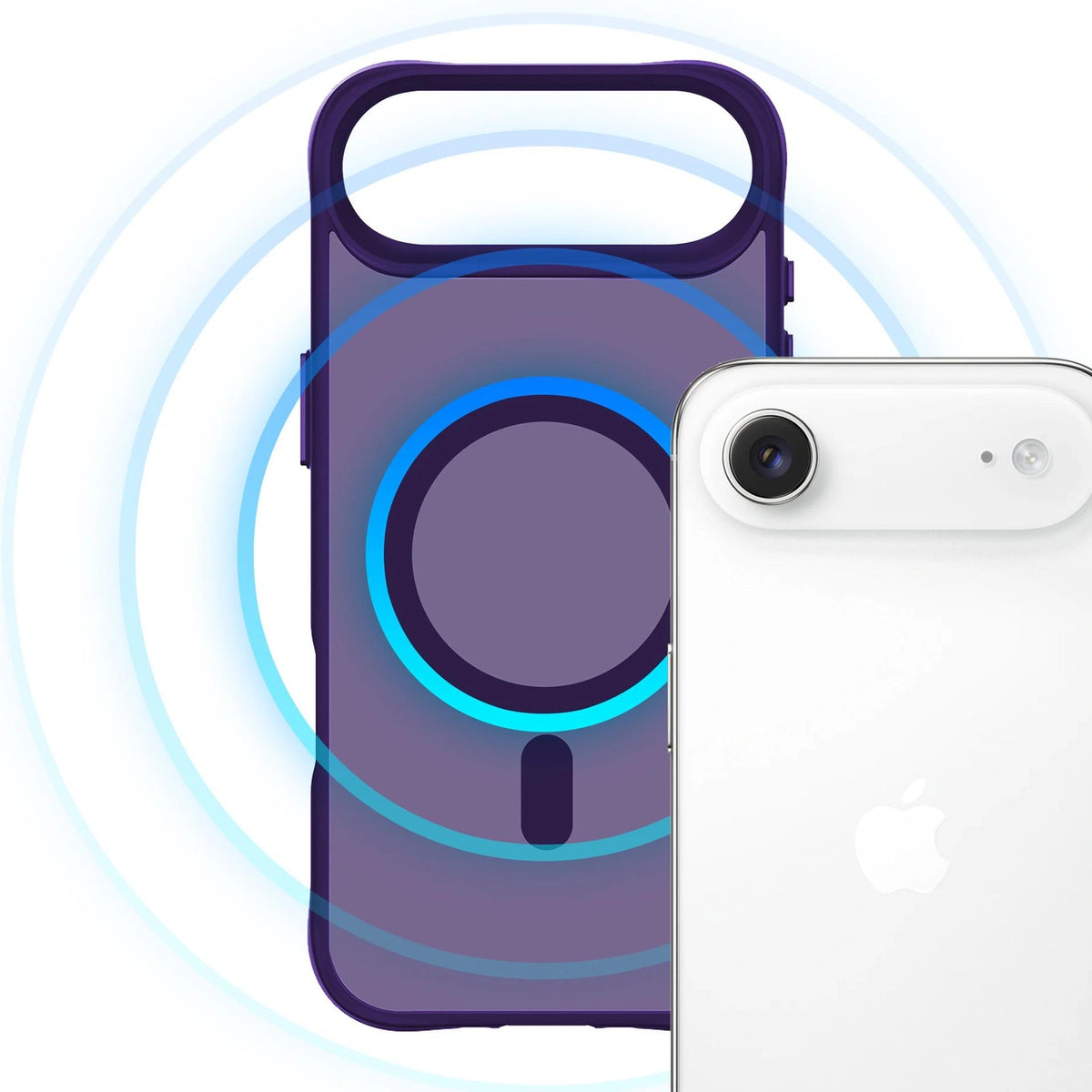 Etui 3mk Smoke MagCase na iPhone Air - fioletowe – zdjęcie 3