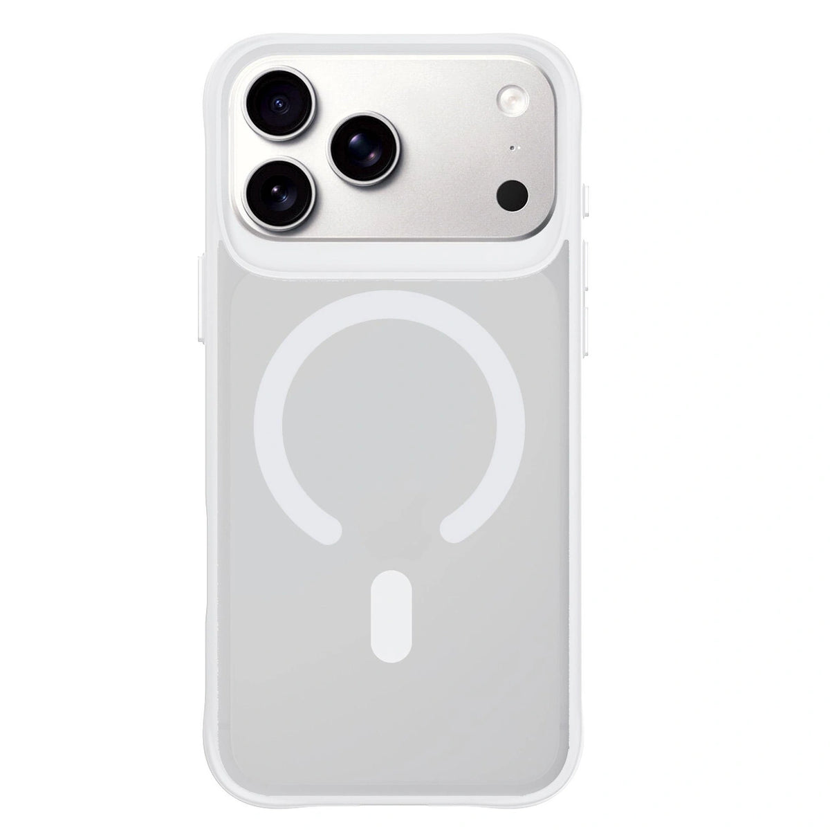 Etui 3mk Smoke MagCase na iPhone 17 Pro - białe-półprzezroczyste – zdjęcie 2