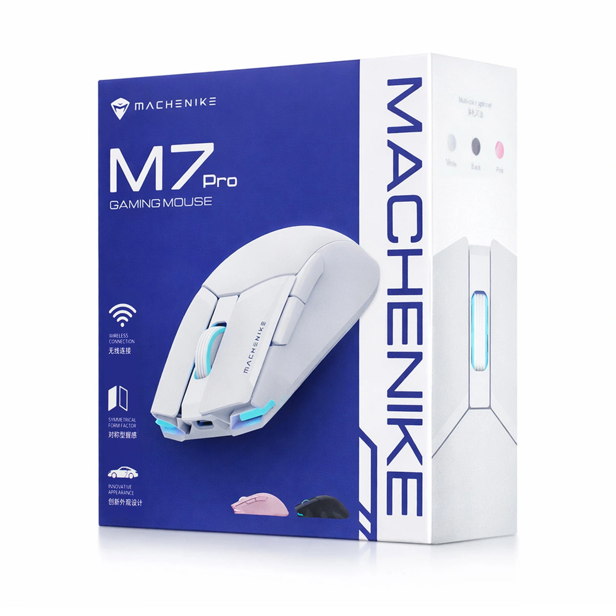 Mysz gamingowa Machenike M7 Pro bezprzewodowa - czarna – zdjęcie 7