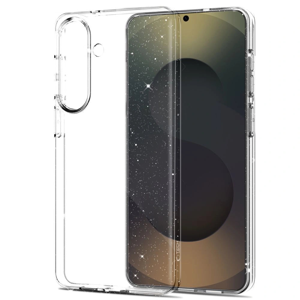 Etui Tech-Protect FlexAir na Samsung Galaxy S26 - przezroczysto-brokatowe – zdjęcie 2
