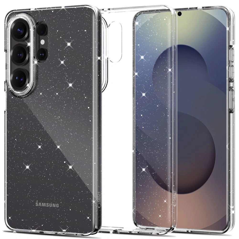 Etui Tech-Protect na Samsung Galaxy S26 Ultra - przezroczysto-brokatowe
