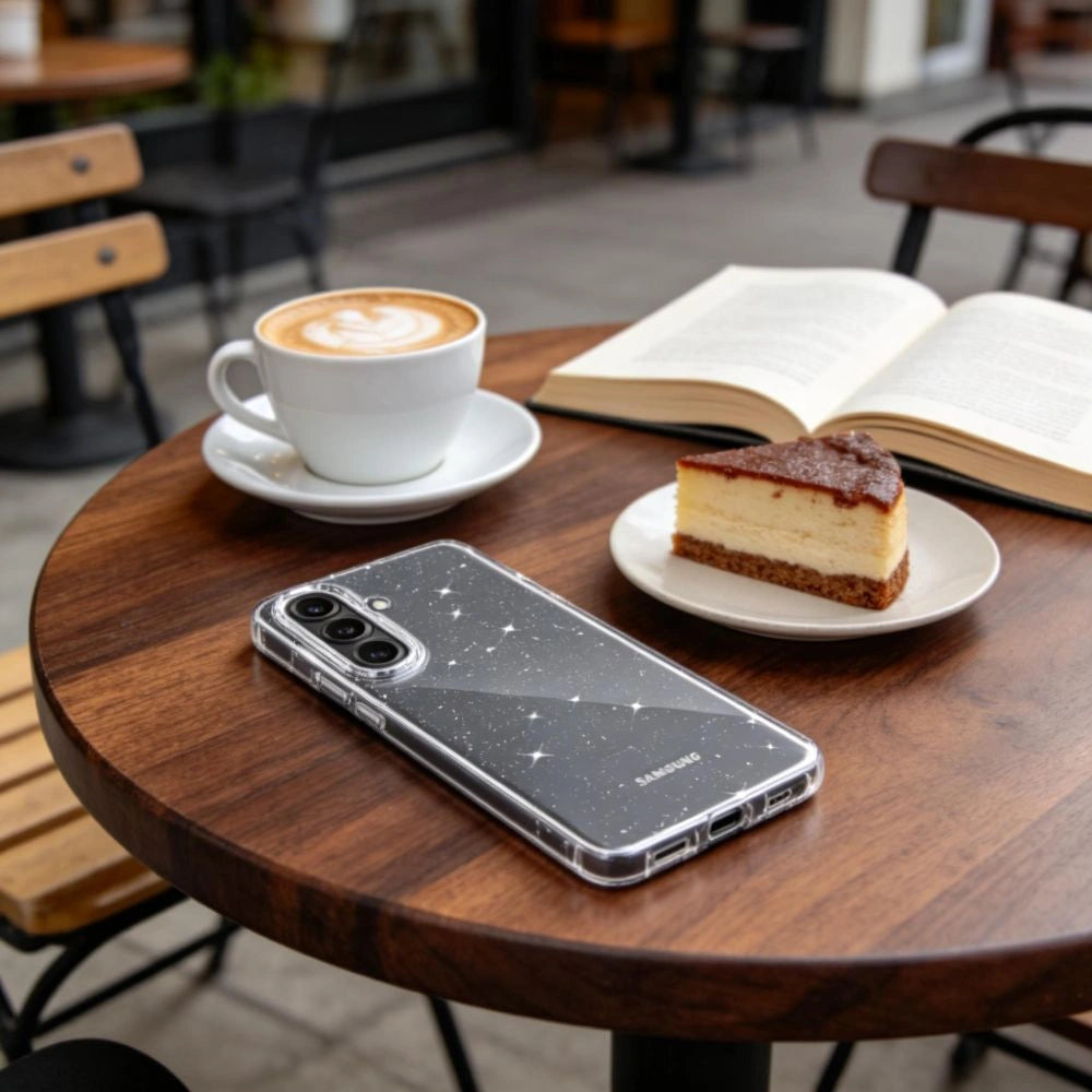 Etui Tech-Protect na Samsung Galaxy S26 Ultra - przezroczysto-brokatowe – zdjęcie 6