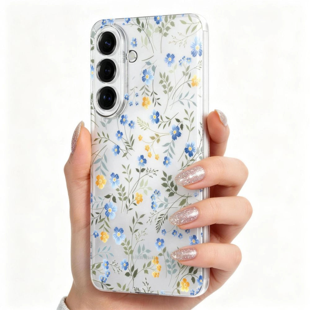 Etui Tech-Protect FlexAir na Samsung Galaxy S26 - kolorowe kwiaty – zdjęcie 3