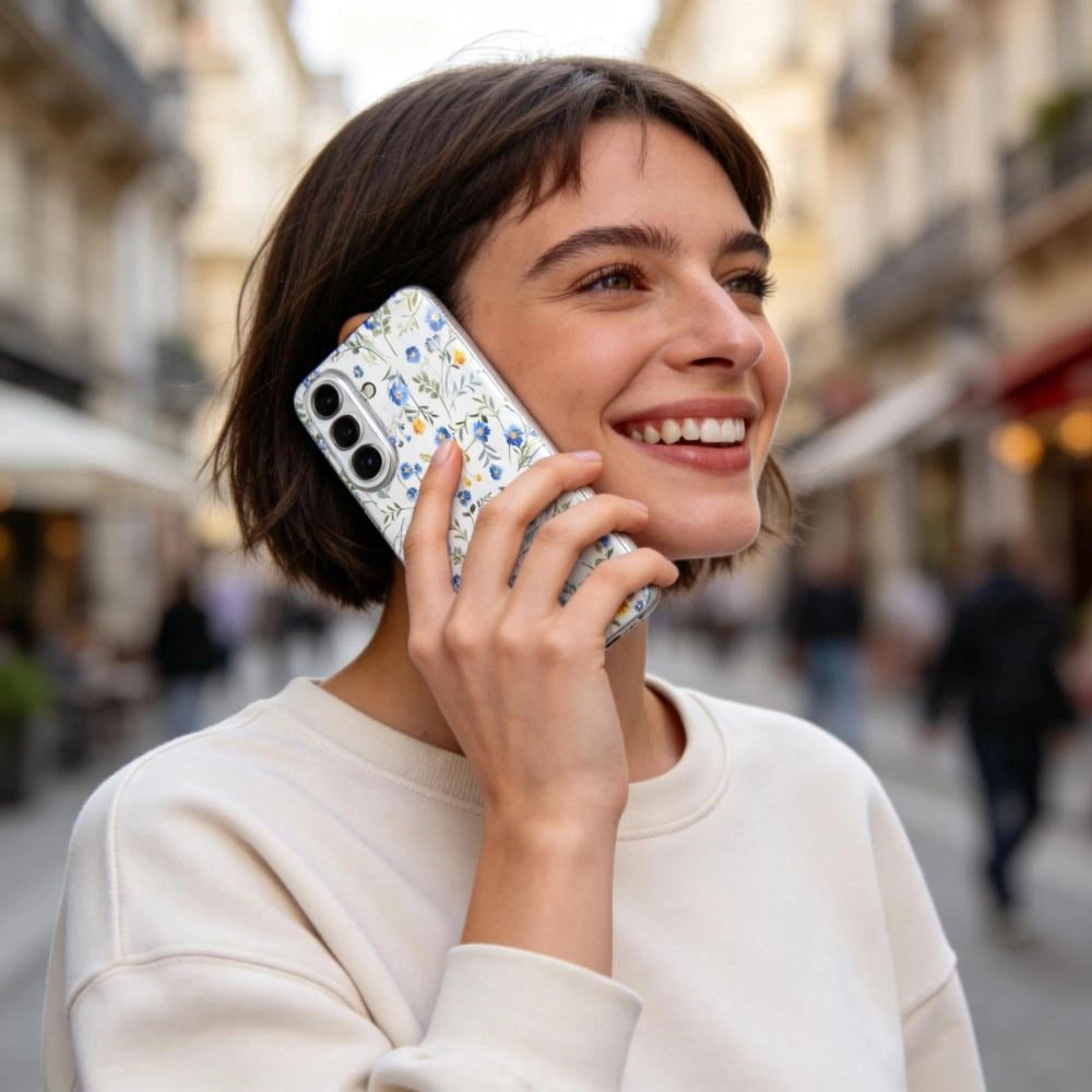 Etui Tech-Protect FlexAir na Samsung Galaxy S26 - kolorowe kwiaty – zdjęcie 4