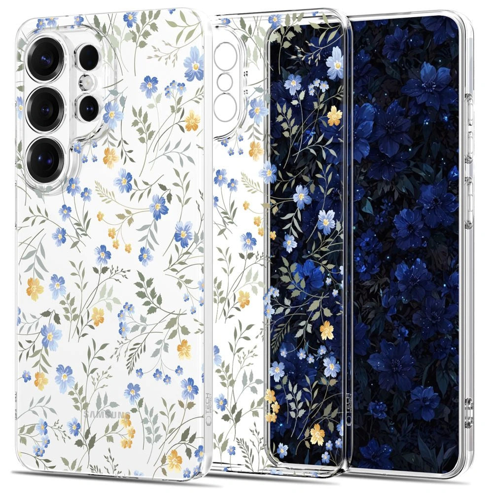 Etui Tech-Protect FlexAir na Samsung Galaxy S26 Ultra - kolorowe kwiaty