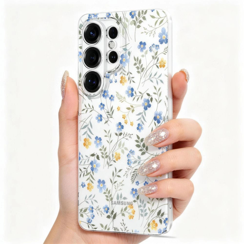 Etui Tech-Protect FlexAir na Samsung Galaxy S26 Ultra - kolorowe kwiaty – zdjęcie 3