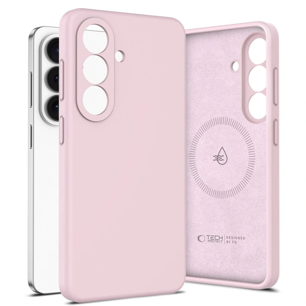 Etui Tech-Protect Silicone MagSafe na Samsung Galaxy S26+ - różowe – zdjęcie 2