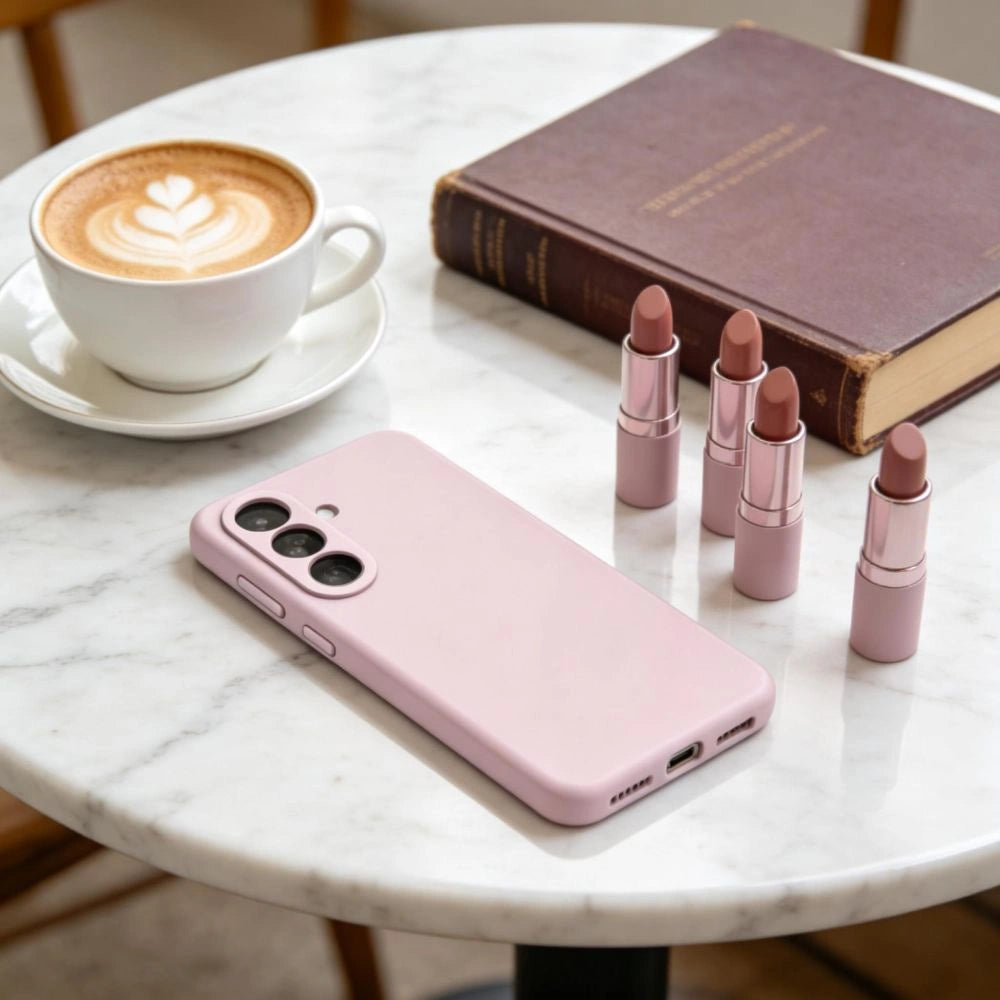 Etui Tech-Protect Silicone MagSafe na Samsung Galaxy S26+ - różowe – zdjęcie 5