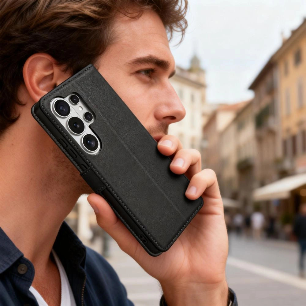 Etui Tech-Protect Wallet na Samsung Galaxy S26 Ultra - czarne – zdjęcie 8