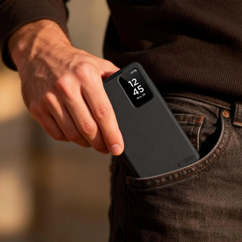 Etui Tech-Protect Smart Wallet na Samsung Galaxy S26 Ultra - czarne – zdjęcie 4