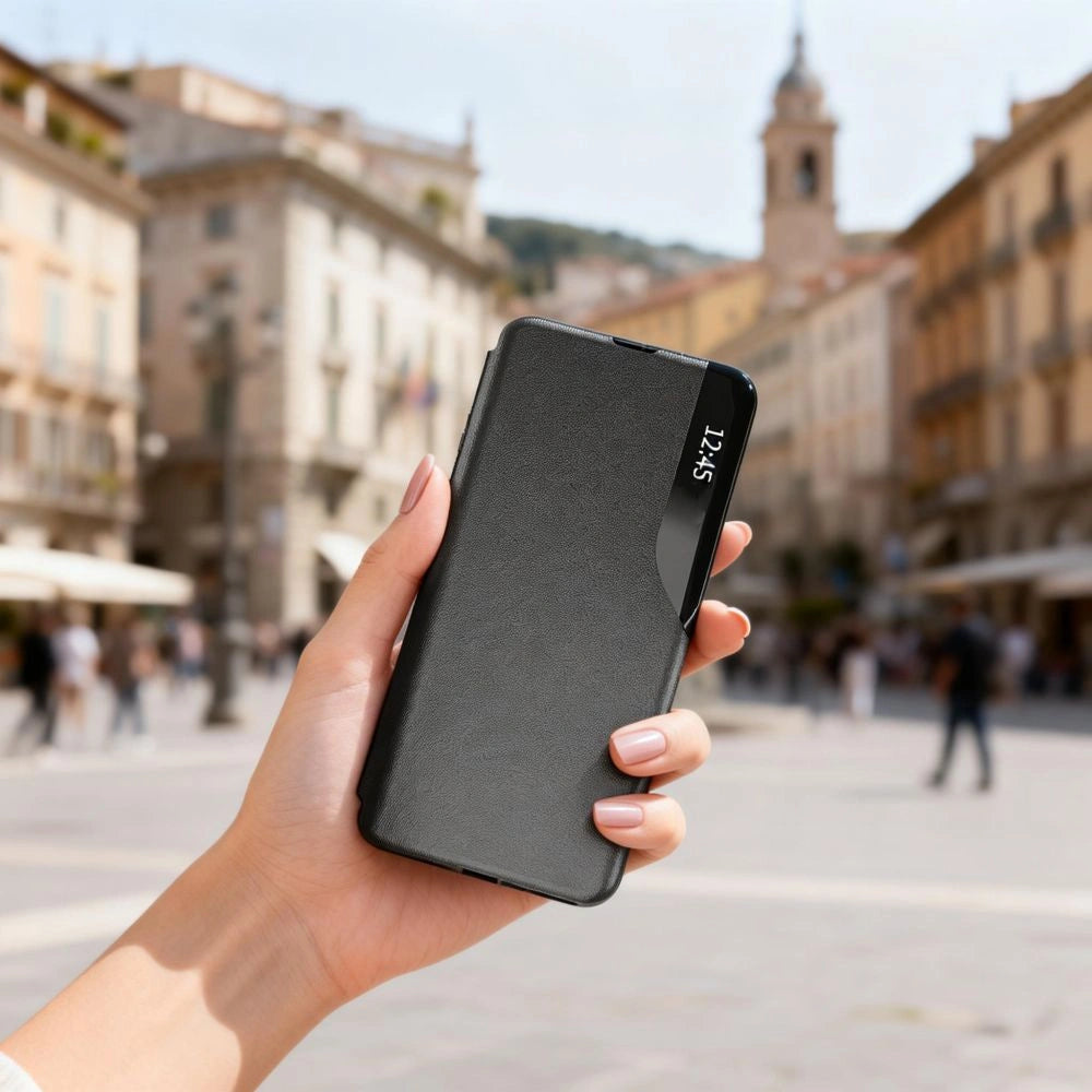Etui Tech-Protect Smart View na Samsung Galaxy A57 5G - czarne – zdjęcie 6