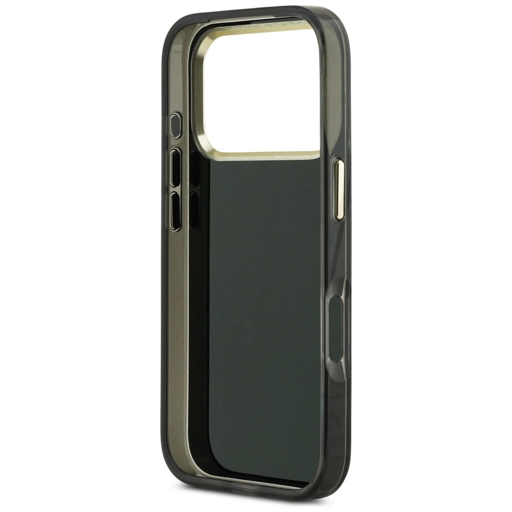 Etui Guess IML 4G Script Metal na iPhone 17 Pro - czarne – zdjęcie 7