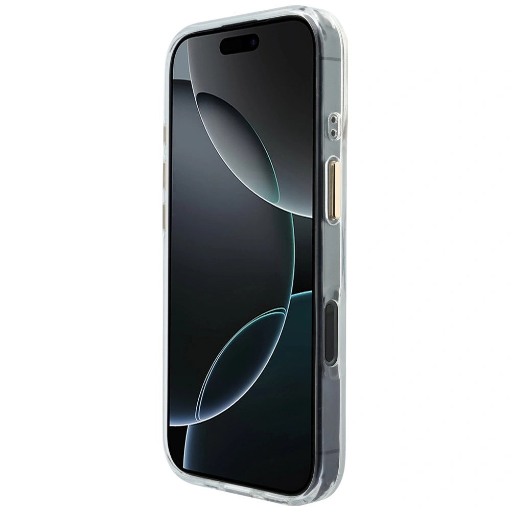 Etui Guess IML Gradient Script Metal MagSafe na iPhone 17 - białe – zdjęcie 5