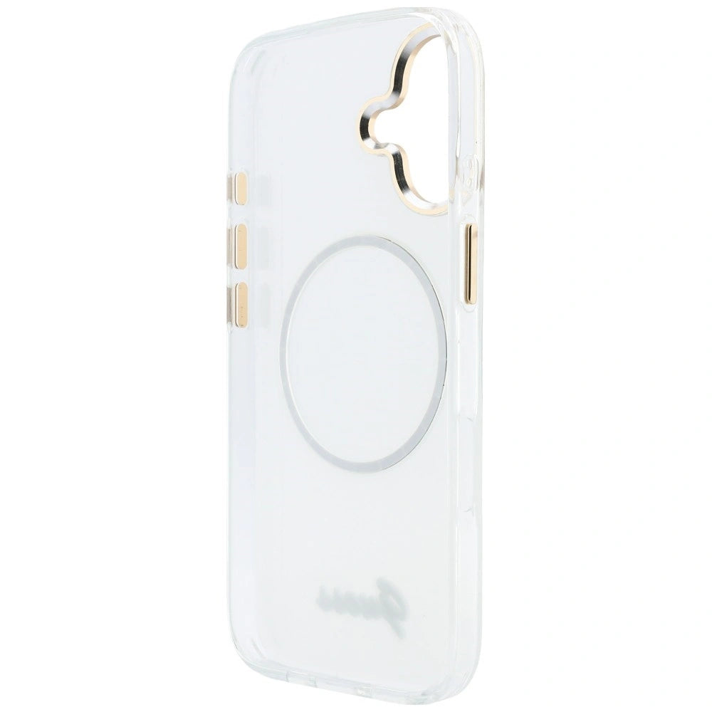 Etui Guess IML Gradient Script Metal MagSafe na iPhone 17 - białe – zdjęcie 7