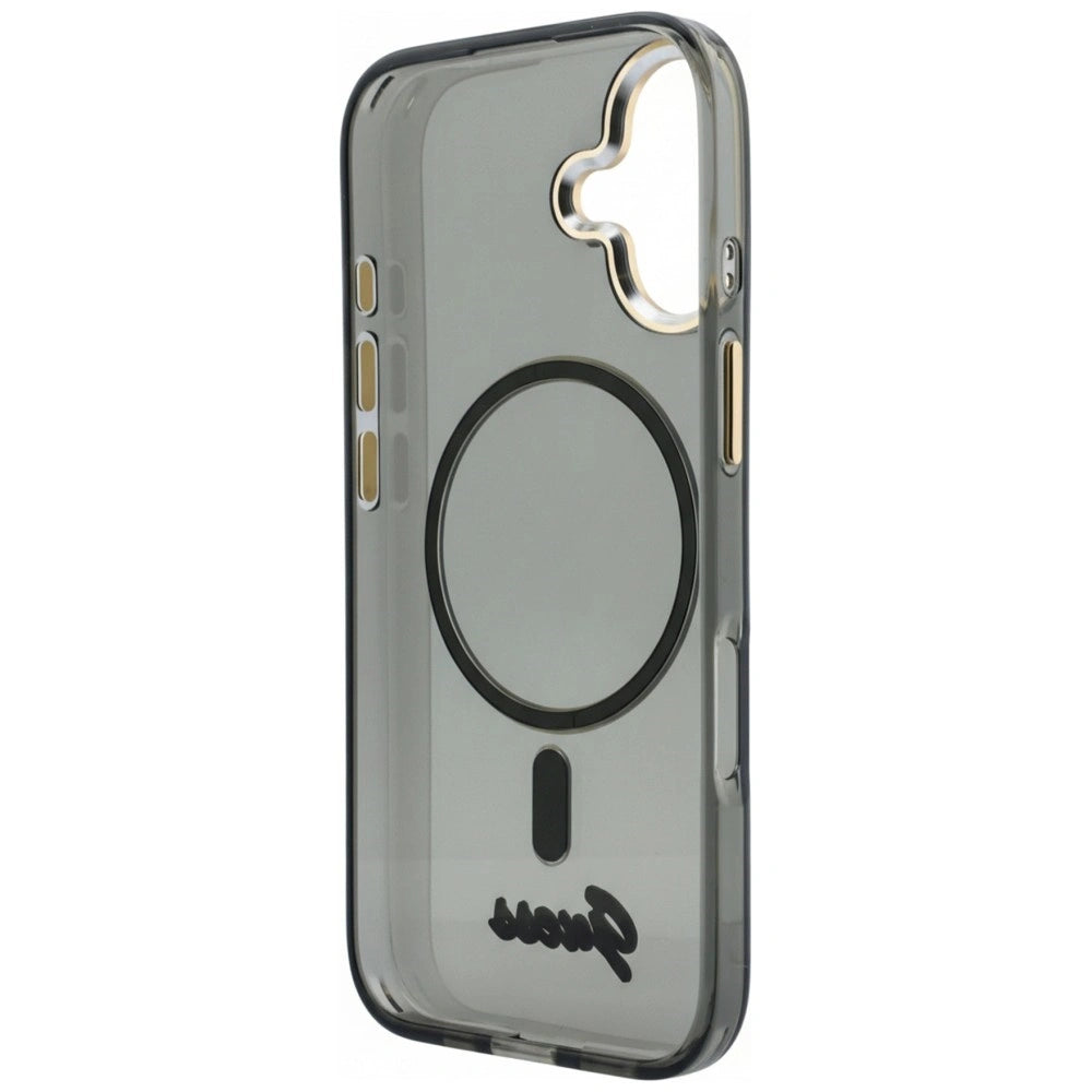 Etui Guess IML Script Metal MagSafe na iPhone 17 - czarne – zdjęcie 7