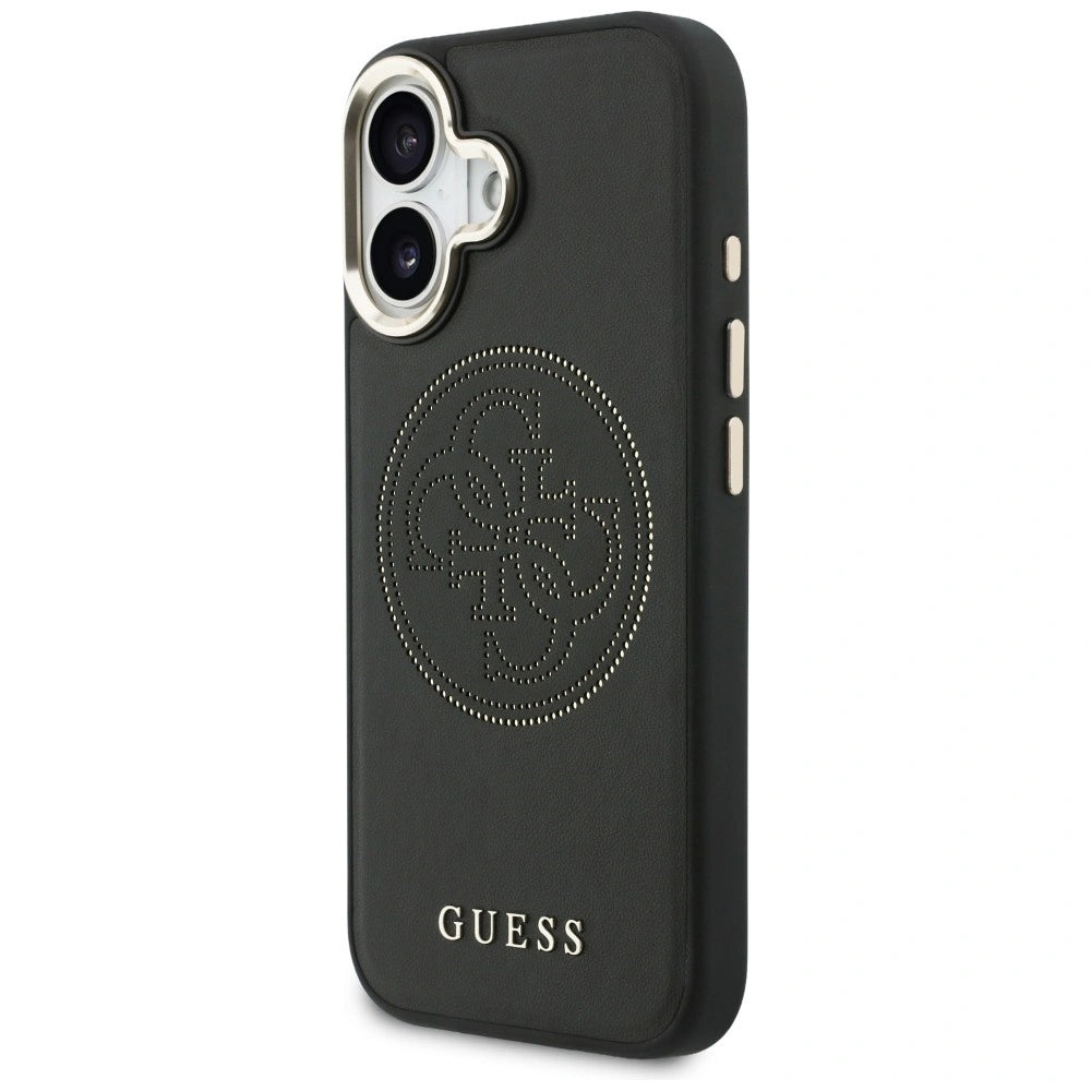 Etui Guess Perforated 4G MagSafe na iPhone 17 - czarne – zdjęcie 2
