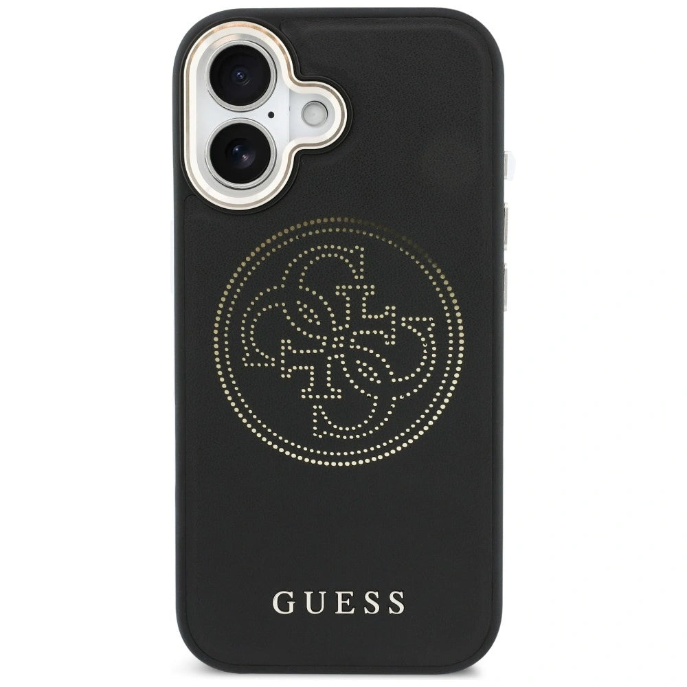 Etui Guess Perforated 4G MagSafe na iPhone 17 - czarne – zdjęcie 3