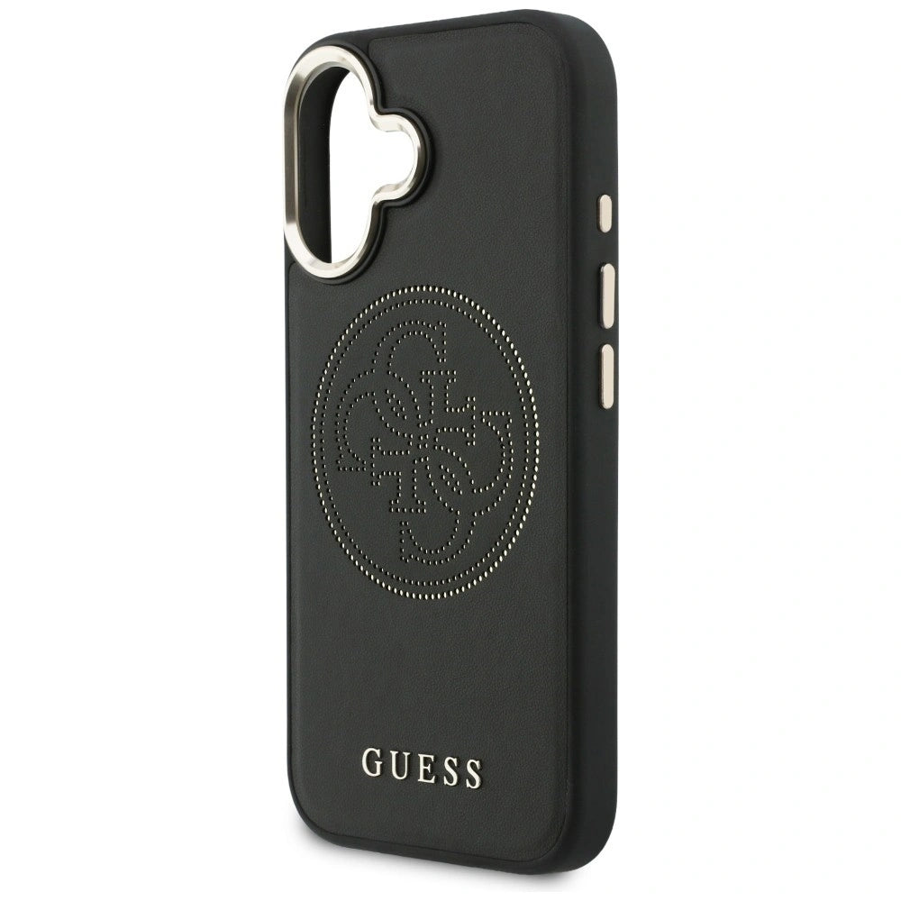Etui Guess Perforated 4G MagSafe na iPhone 17 - czarne – zdjęcie 6
