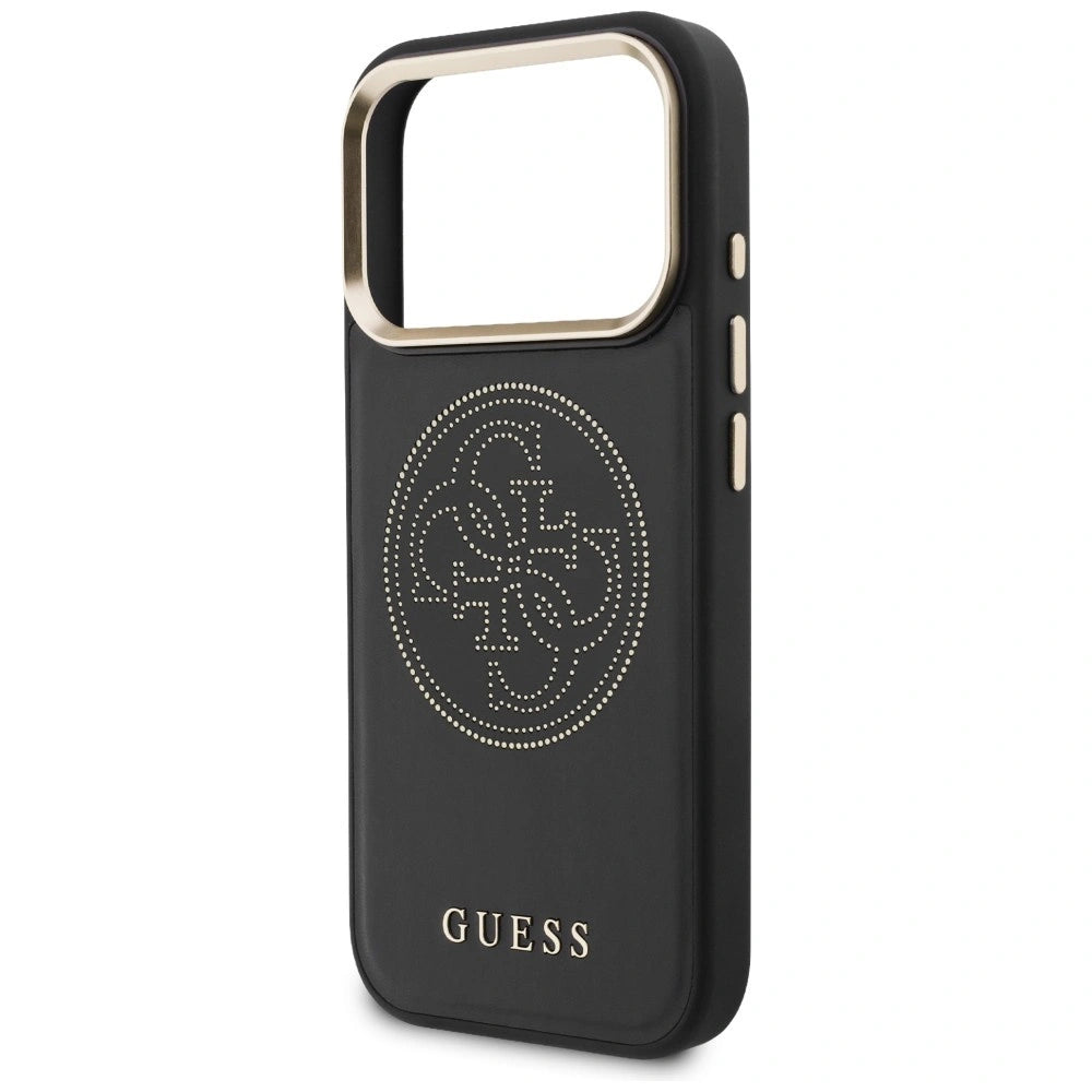 Etui Guess Perforated 4G MagSafe na iPhone 17 Pro Max - czarne – zdjęcie 6