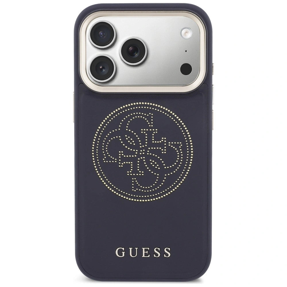 Etui Guess Perforated 4G MagSafe na iPhone 17 Pro Max - niebieskie – zdjęcie 3