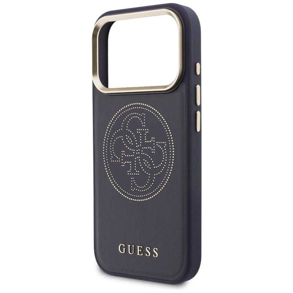 Etui Guess Perforated 4G MagSafe na iPhone 17 Pro - niebieskie – zdjęcie 6