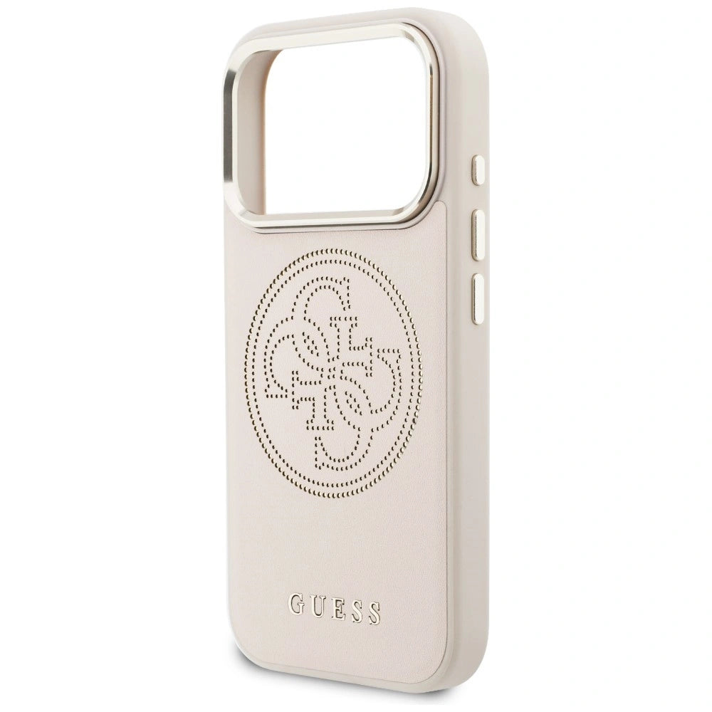 Etui Guess Perforated 4G MagSafe na iPhone 17 Pro - różowe – zdjęcie 6