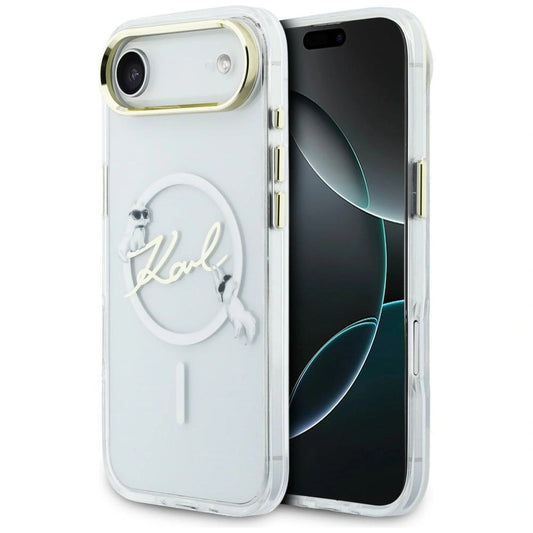 Etui Karl Lagerfeld IML Choupettes Karl na iPhone Air - przezroczyste