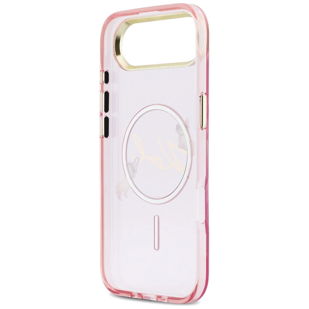 Etui Karl Lagerfeld IML Choupettes Karl Script Logo na iPhone Air - różowe – zdjęcie 7