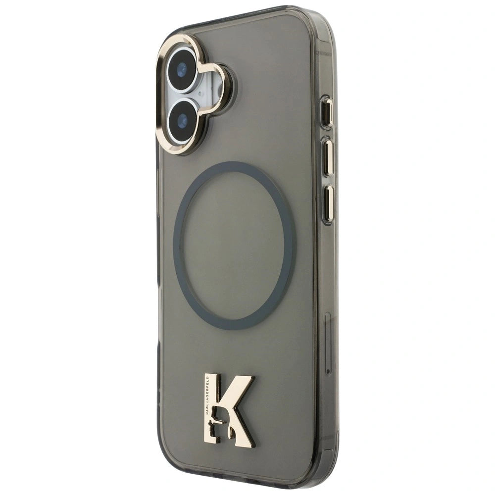 Etui Karl Lagerfeld IML K Head Logo MagSafe na iPhone 17 - czarne – zdjęcie 2