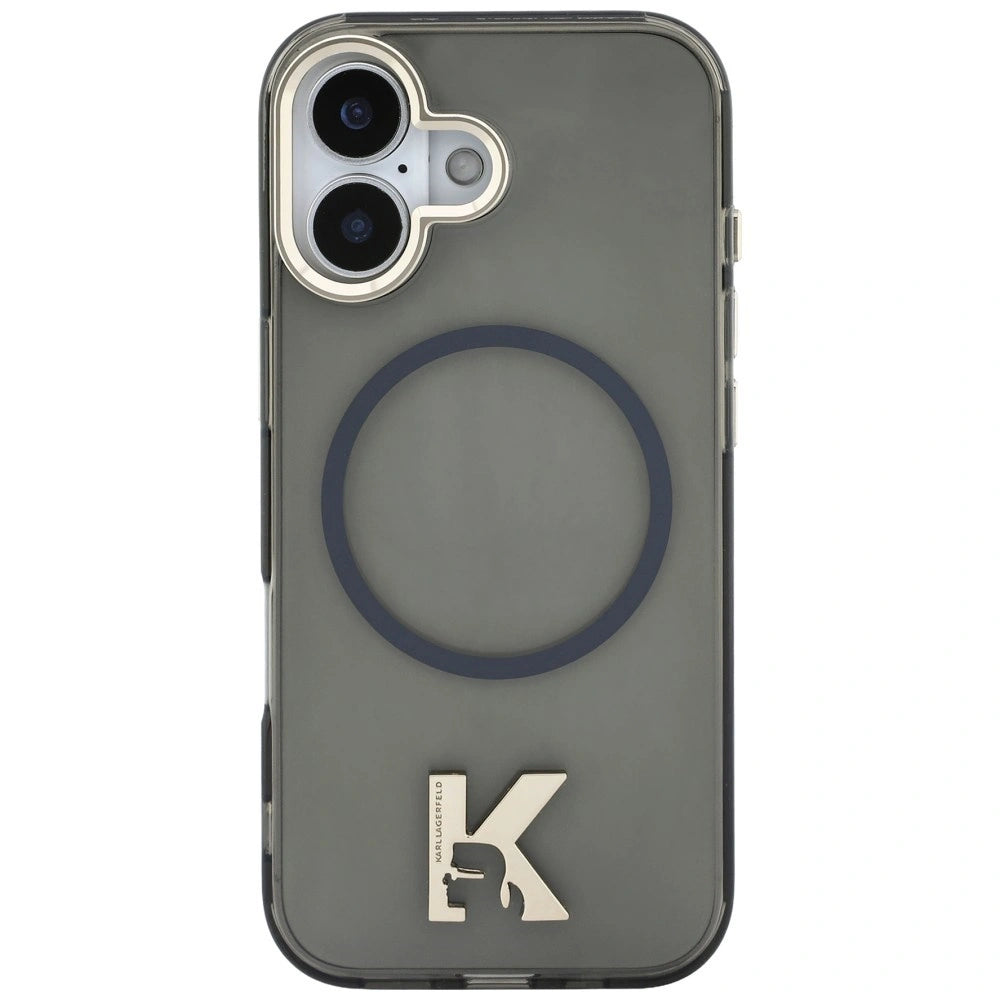 Etui Karl Lagerfeld IML K Head Logo MagSafe na iPhone 17 - czarne – zdjęcie 3