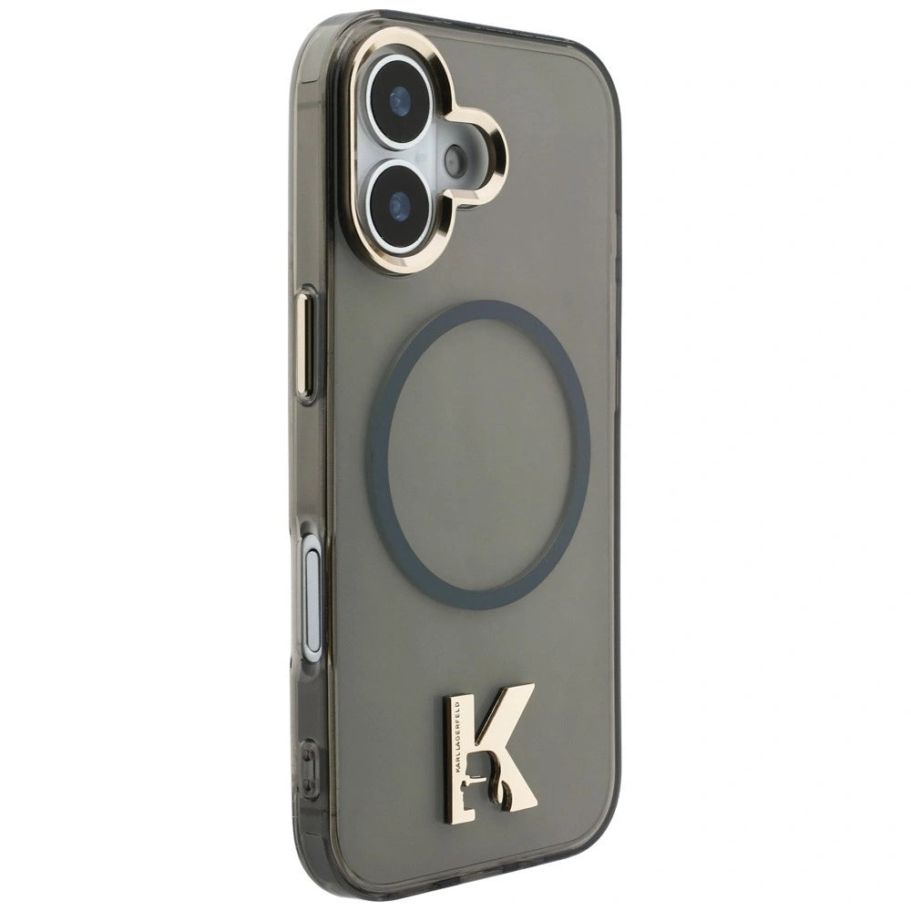Etui Karl Lagerfeld IML K Head Logo MagSafe na iPhone 17 - czarne – zdjęcie 4