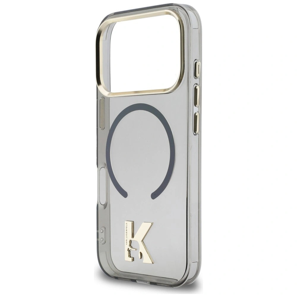 Etui Karl Lagerfeld IML K Head Logo MagSafe na iPhone 17 Pro - czarne – zdjęcie 6