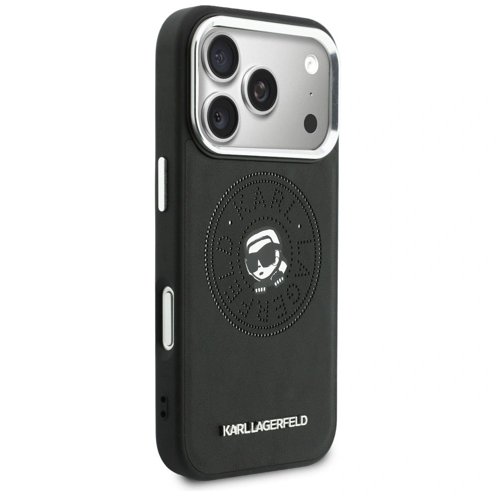 Etui Karl Lagerfeld Point & Karl Sketch na iPhone 17 Pro Max - czarne – zdjęcie 4