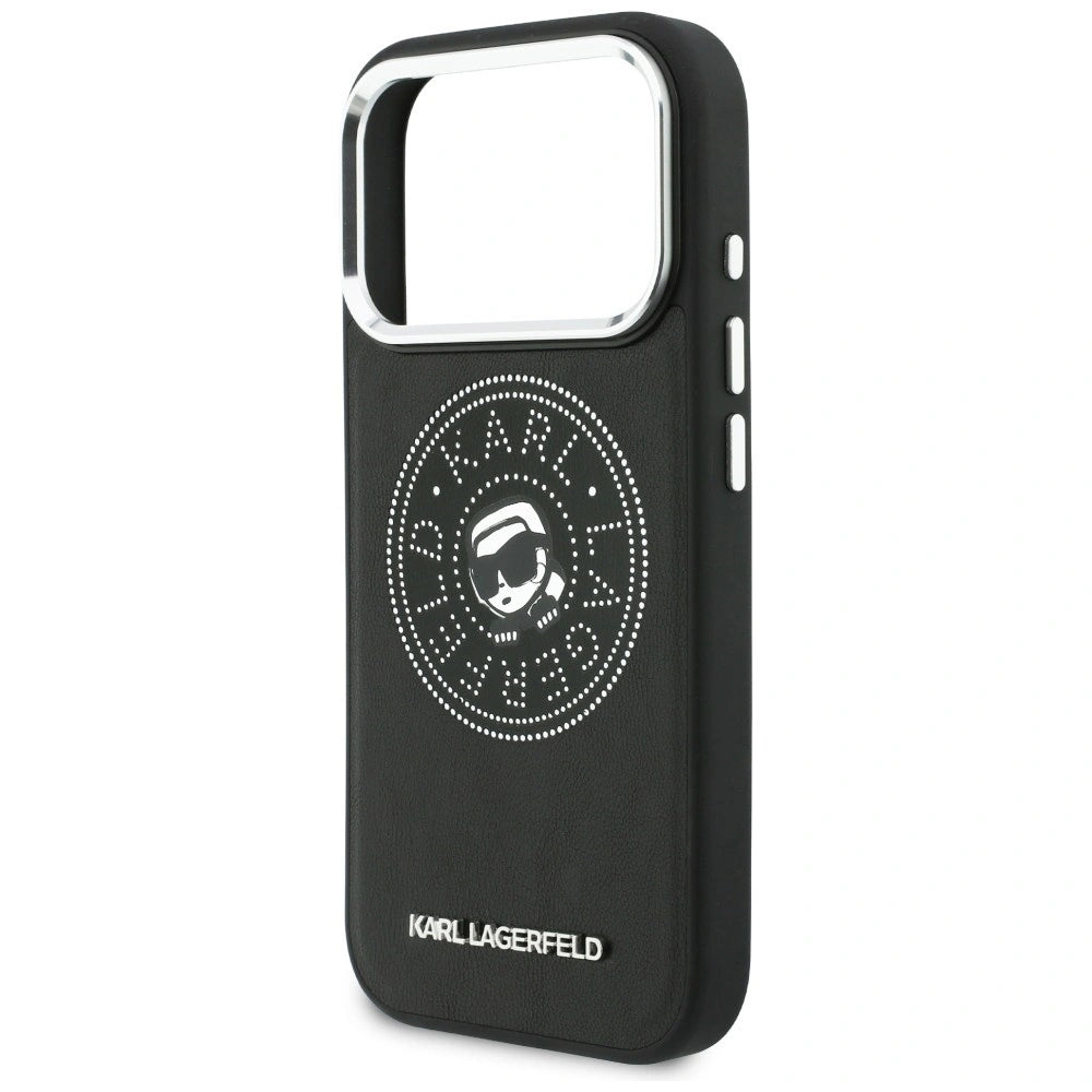 Etui Karl Lagerfeld Point & Karl Sketch na iPhone 17 Pro Max - czarne – zdjęcie 6
