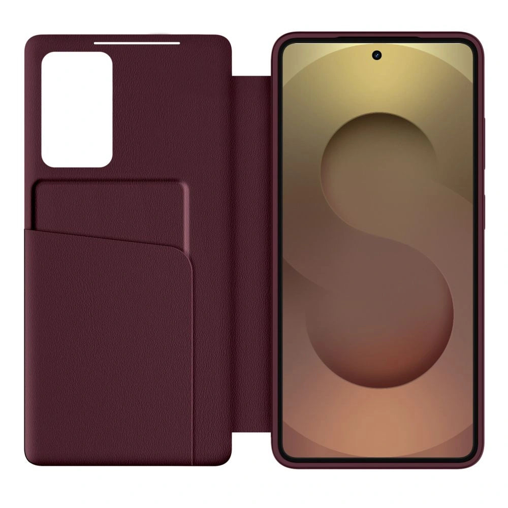 Etui Tech-Protect Wallet na Samsung Galaxy S26+ - bordowe – zdjęcie 2