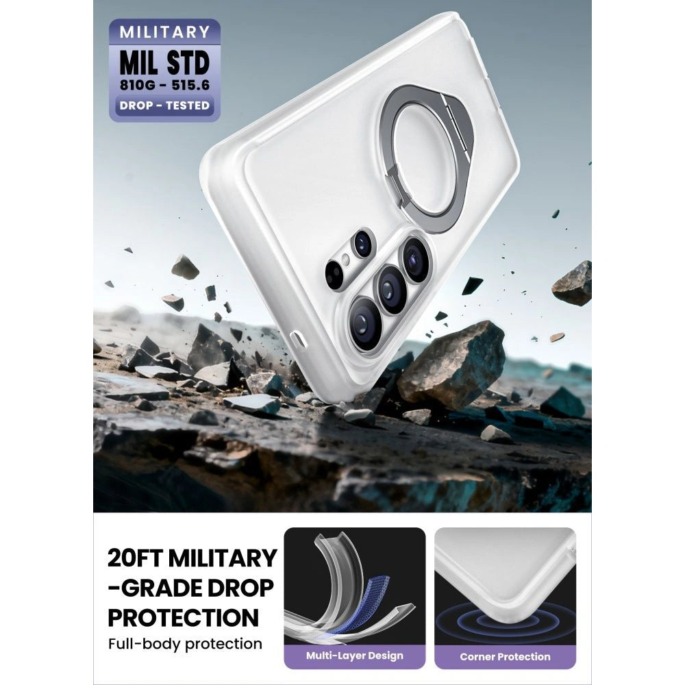 Etui Supcase Cosmo Mag MagSafe na Samsung Galaxy S26 Ultra - białe