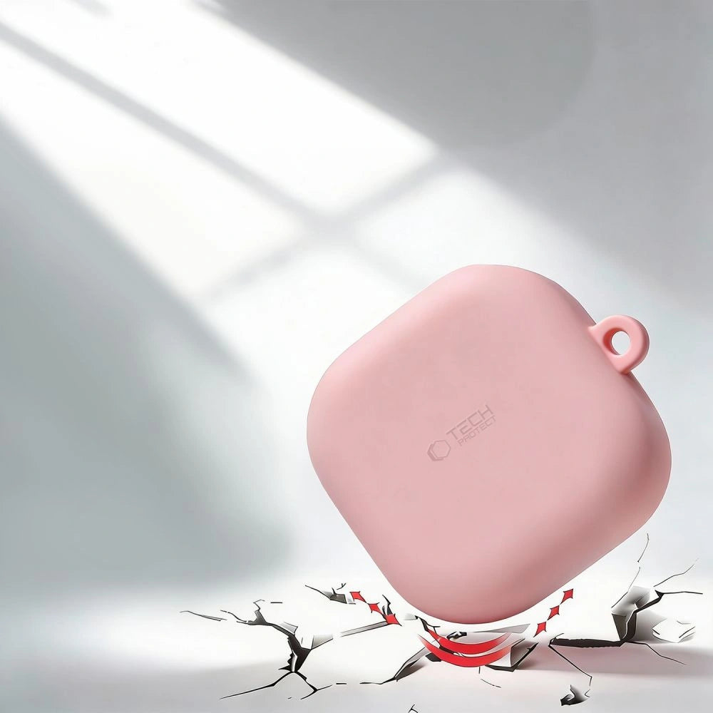 Etui Tech-Protect Silicone Hook na Samsung Galaxy Buds 4 / 4 Pro - czarne – zdjęcie 4