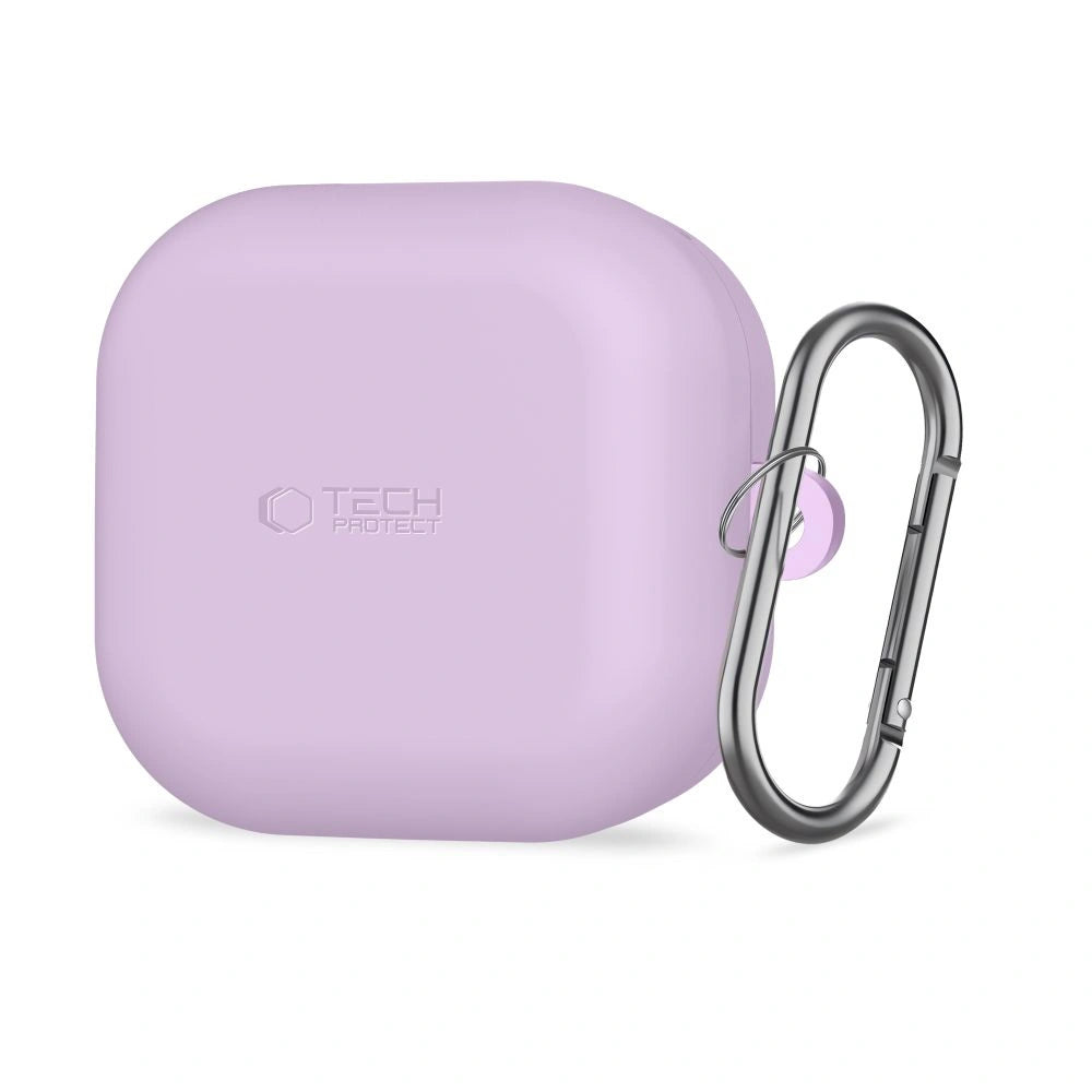 Etui Tech-Protect Silicone na Samsung Galaxy Buds 4 / 4 Pro - fioletowe