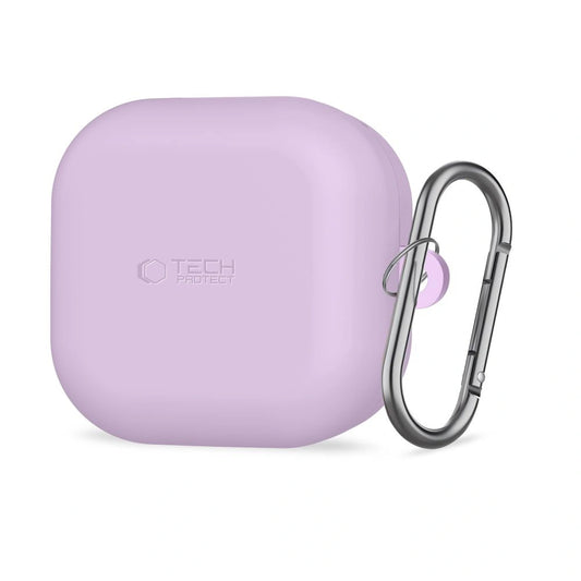 Etui Tech-Protect Silicone na Samsung Galaxy Buds 4 / 4 Pro - fioletowe