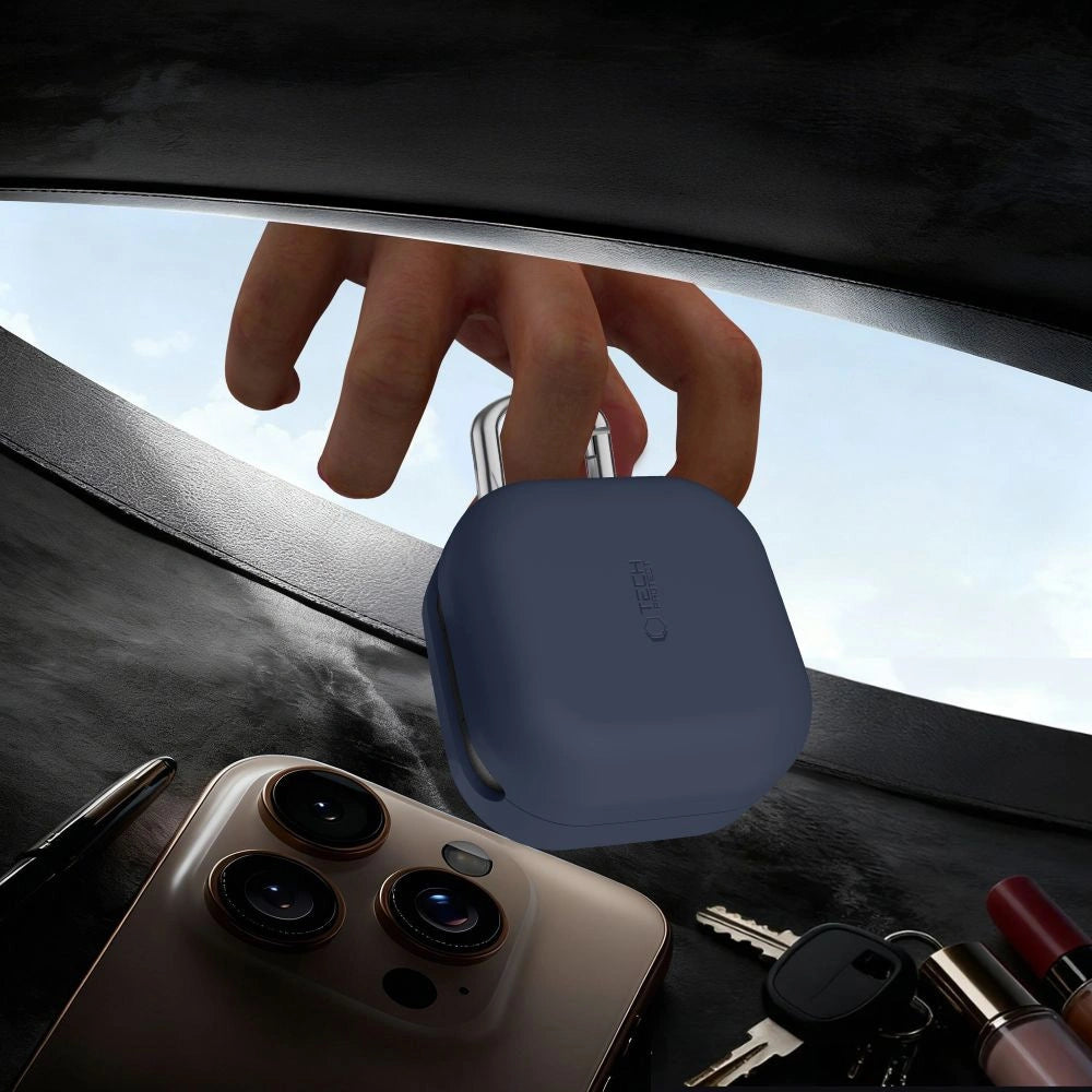 Etui Tech-Protect Silicone Hook na Samsung Galaxy Buds 4 / 4 Pro - różowe – zdjęcie 5