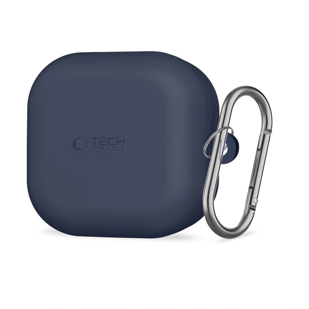 Etui Tech-Protect Silicone na Samsung Galaxy Buds 4 / 4 Pro - granatowe