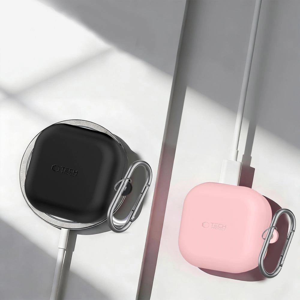 Etui Tech-Protect Silicone na Samsung Galaxy Buds 4 / 4 Pro - granatowe – zdjęcie 6