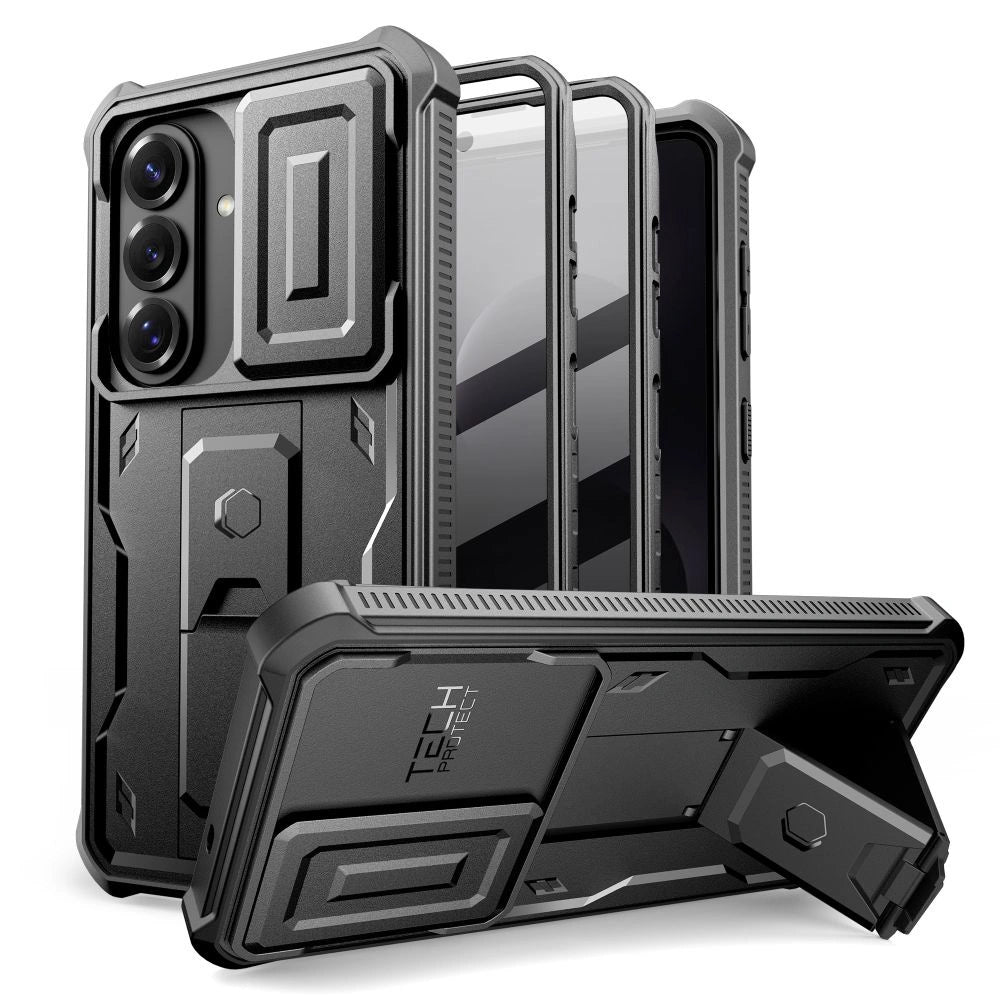 Etui Tech-Protect Kevlar Cam+ na Samsung Galaxy S26 - czarne