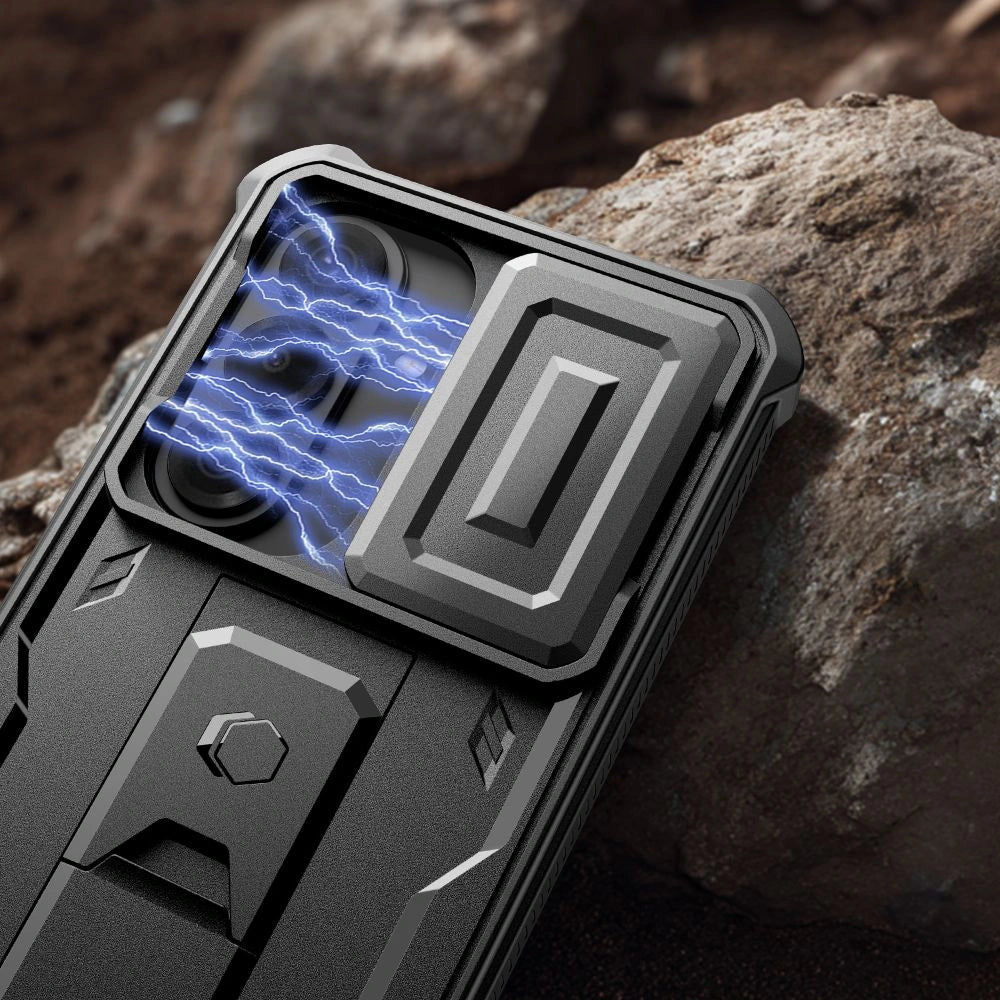 Etui Tech-Protect Kevlar Cam+ na Samsung Galaxy S26 - czarne – zdjęcie 3