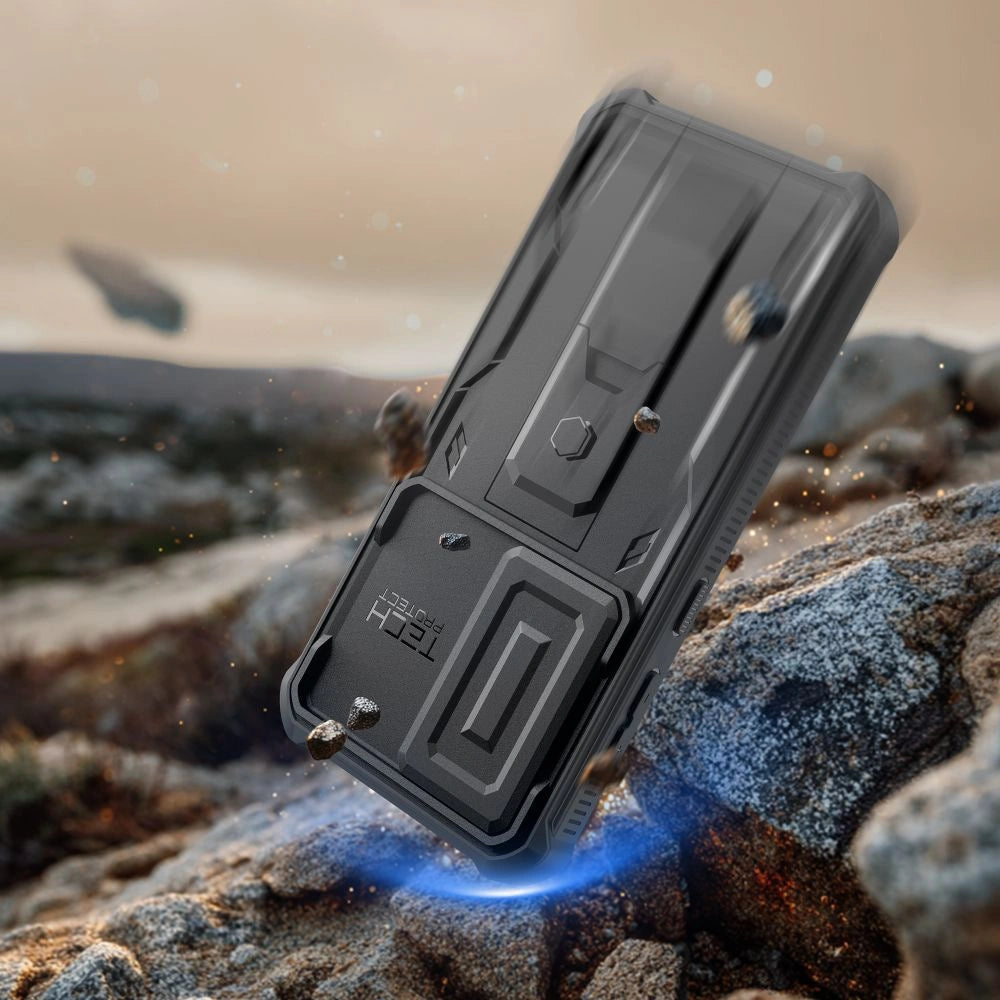 Etui Tech-Protect Kevlar Cam+ na Samsung Galaxy S26 - czarne – zdjęcie 6